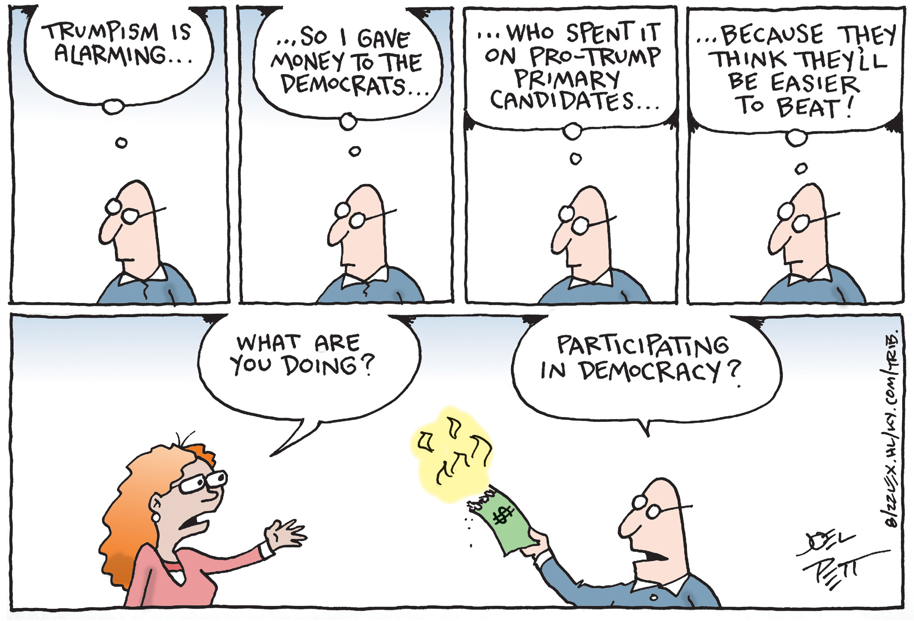 Joel Pett cartoon from Aug. 8, 2022