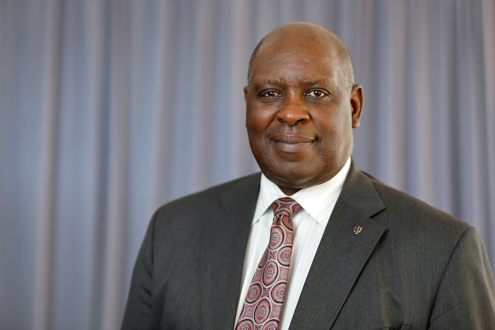 Trustees Chair Quinn Buckner