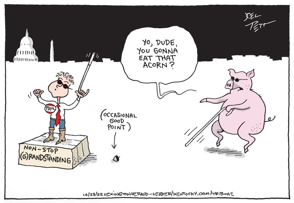 Pett cartoon on Rand Paul
